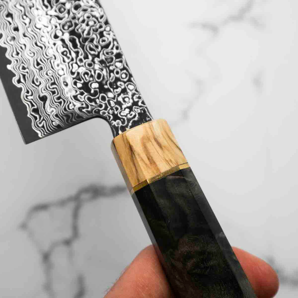Senzo Dawn SG2 Damascus Gyuto - Limited Edition