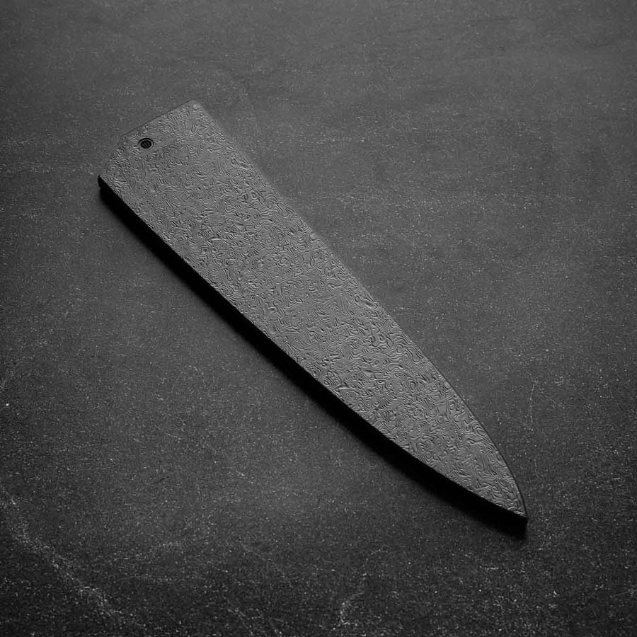 Seido VG10W Rainbow Damascus Gyuto 210mm - Damascus Fitted Saya