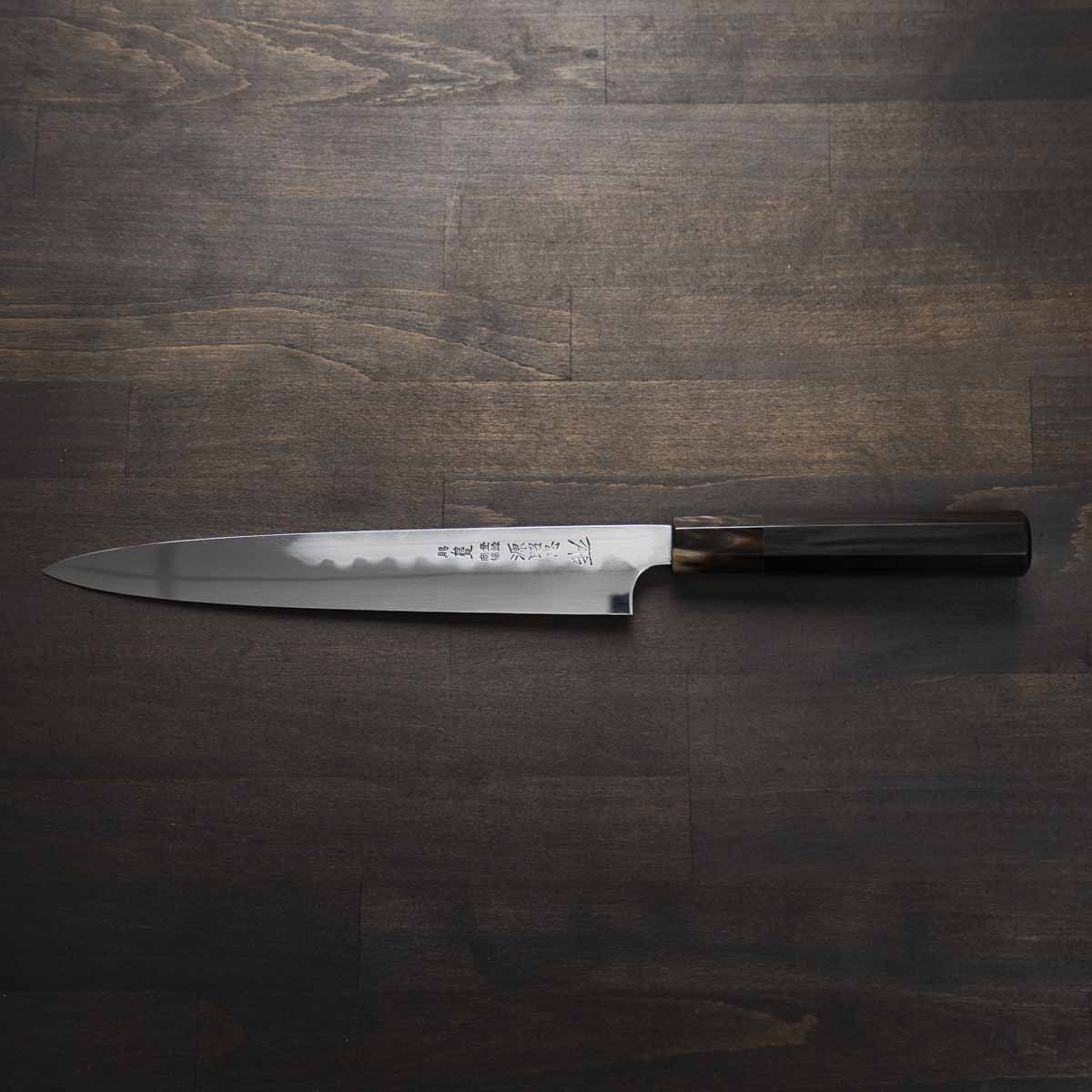 Mizuno Tanrenjo Honyaki DX Blue 2 Double Sided Mirror Ripple Sujihuki 240mm