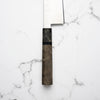 Hatsukokoro Hayabusa ATS34 3 Layer Kiritsuke Gyuto 240mm - Dark Maple