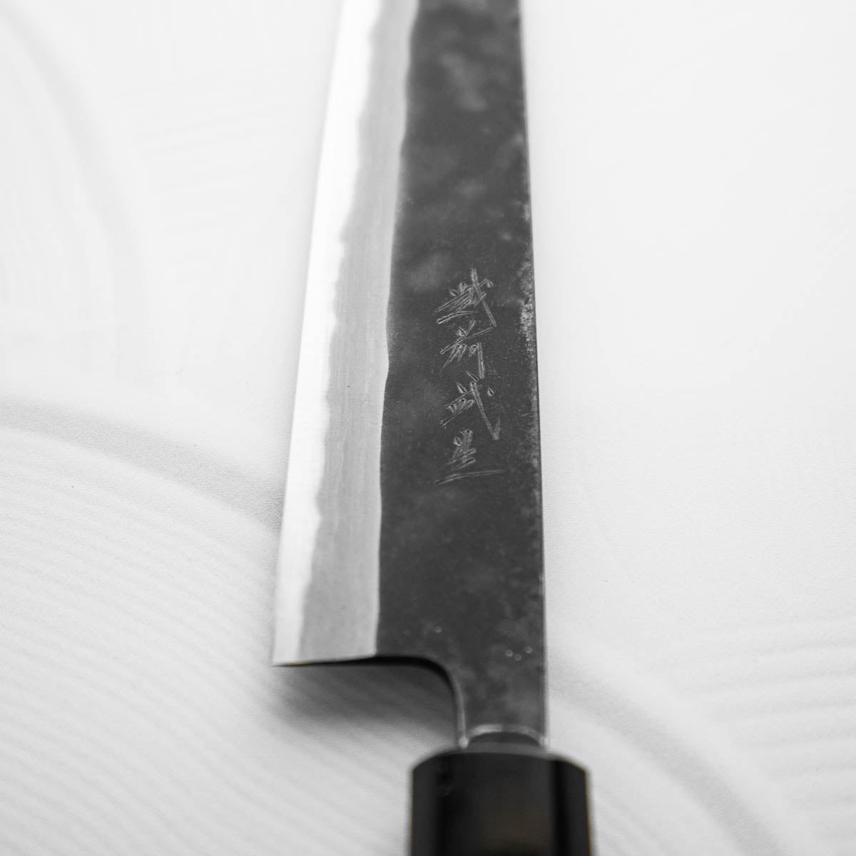 Shiro Kamo Blue 2 Kurouchi Sujihiki 270mm – Chefs Edge - Handmade