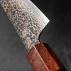 Seido "Niji" VG10W Rainbow Damascus Petty 135mm - Sandalwood