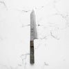 Hatsukokoro Ryusui Blue 2 Damascus Kiritsuke Gyuto 210mm - Dark Maple