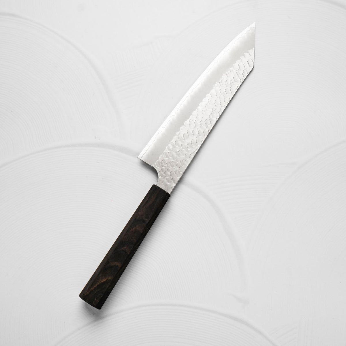 Nigara Hamono SG2 Migaki Tsuchime Kiritsuke Gyuto 210mm - Ebony
