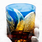Kiyohide Glass Kobo Rock Glass Seiken Azure