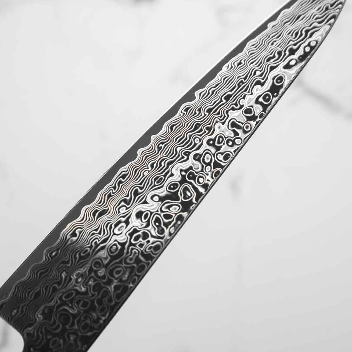 世界唯一②オーボエ金箔デコ仕様リードナイフ発注新品〜ohsis design Senzo Dawn SG2 Damascus Petty - Limited Edition – Chefs Edge
