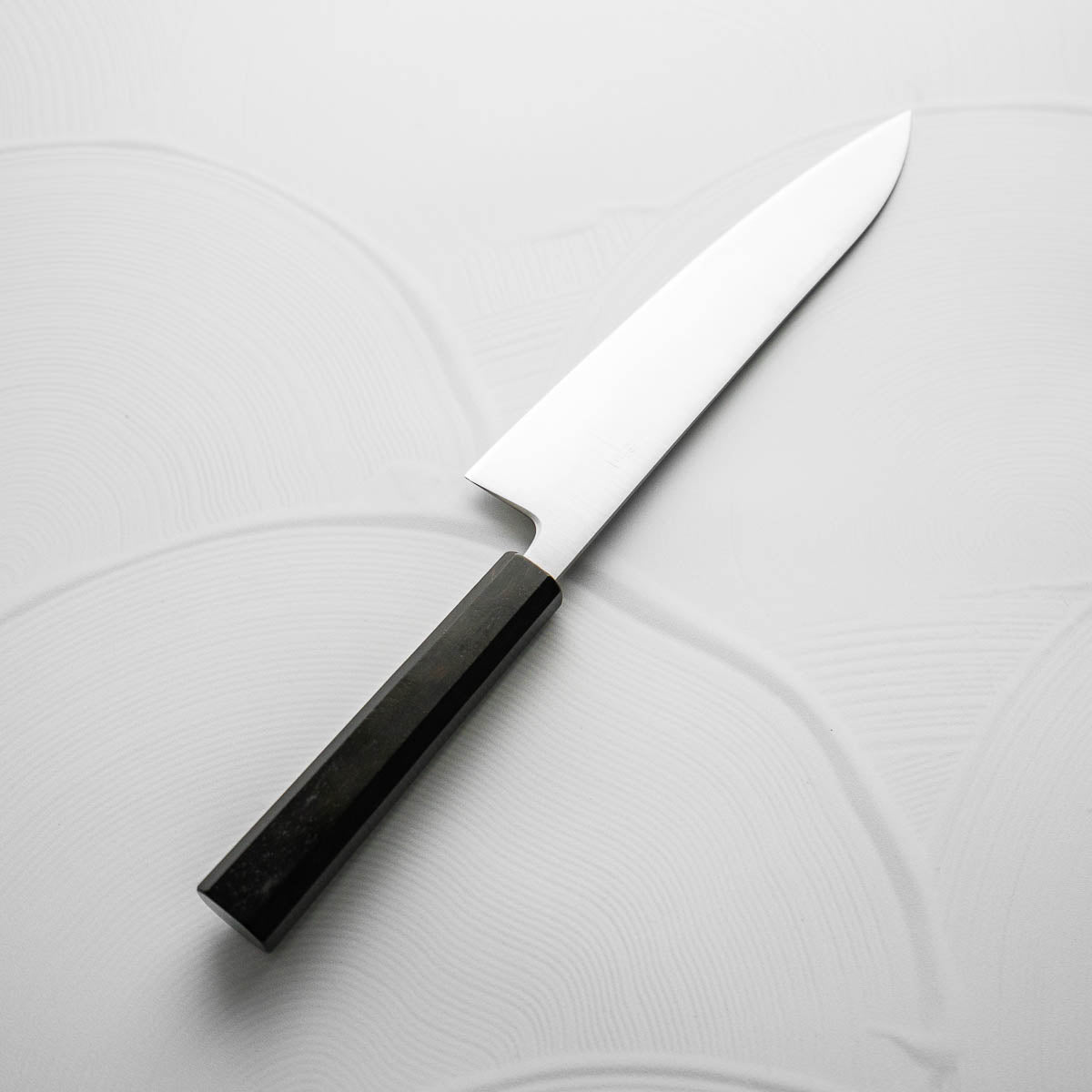 Tsunehisa Ginsan Migaki Gyuto 210mm - Ebony