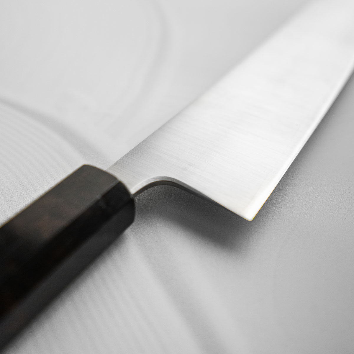 Tsunehisa Ginsan Migaki Gyuto 210mm - Ebony