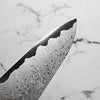 Sakai Kikumori "Minamo" ATS34 Damascus Gyuto 210mm - Ebony Turquoise