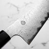 Sakai Kikumori "Minamo" ATS34 Damascus Gyuto 210mm - Ebony Turquoise