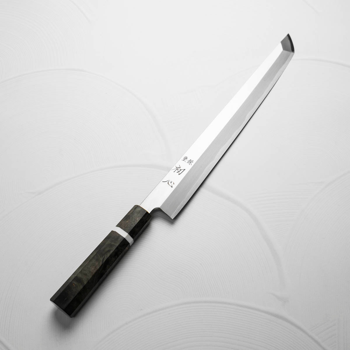 Hatsukokoro Shirasagi White 2 Sakimaru Yanagiba 330mm - Maple