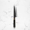 Morihei Kyomitsu Blue 2 Kurouchi Gyuto 210mm - Ebony & Blonde