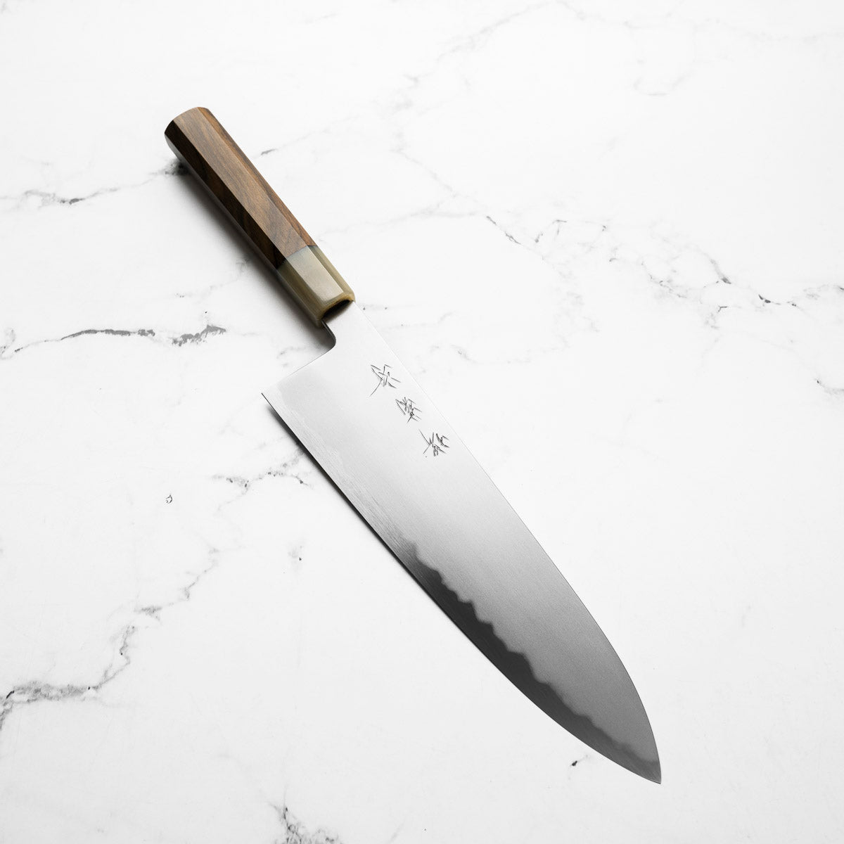 Chef's Edge x Sakai Kikumori Blue 2 Gyuto 255mm - Persimmon