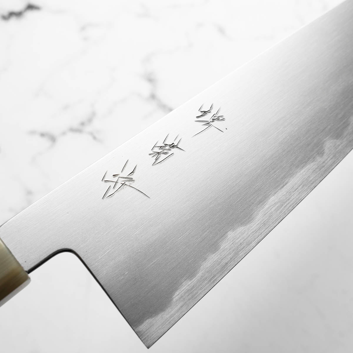 Y.Tanaka x Sakai Kikumori Blue 2 Gyuto 255mm - Persimmon