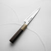 Nakagawa Satoshi (Hatsukokoro) Blue 1 Damascus Petty 150mm - African Blackwood