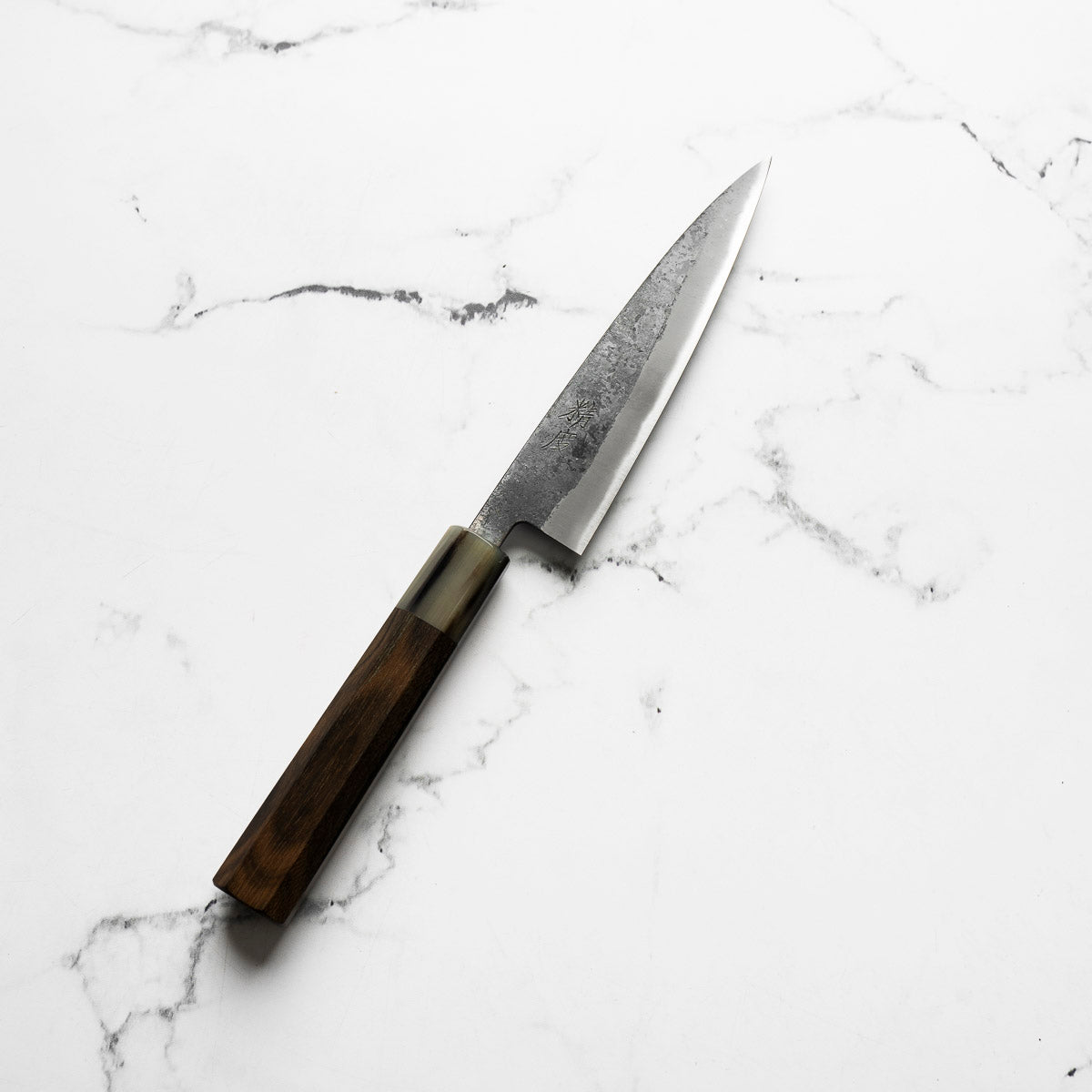 Seido "Kuro" x Tadafusa White 2 Kurouchi Petty 135mm - Persimmon