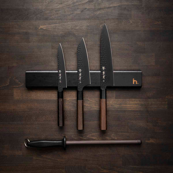 包丁セット 黒色収納バッグ付き　Kitchen knife Amazon | ステンレス6本セット包丁 セット シェフナイフ 三徳包丁
