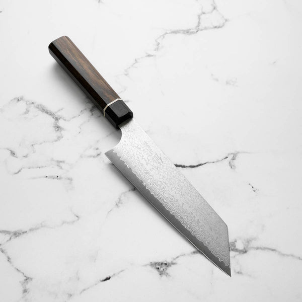 Senzo Black VG10 Damascus Bunka 165mm – Chefs Edge - Handmade