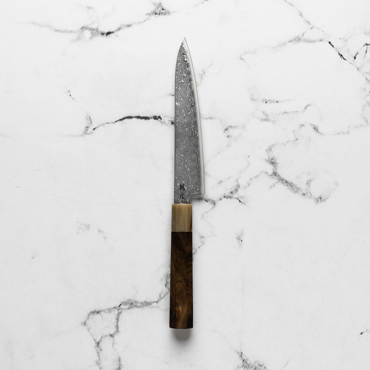 Seido VG10 Kurozome Nickel Damascus Petty 150mm - Persimmon