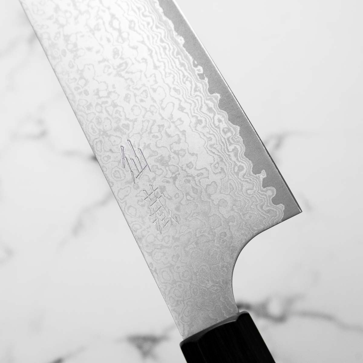 Senzo Black VG10 Damascus Bunka 200mm – Chefs Edge - Handmade