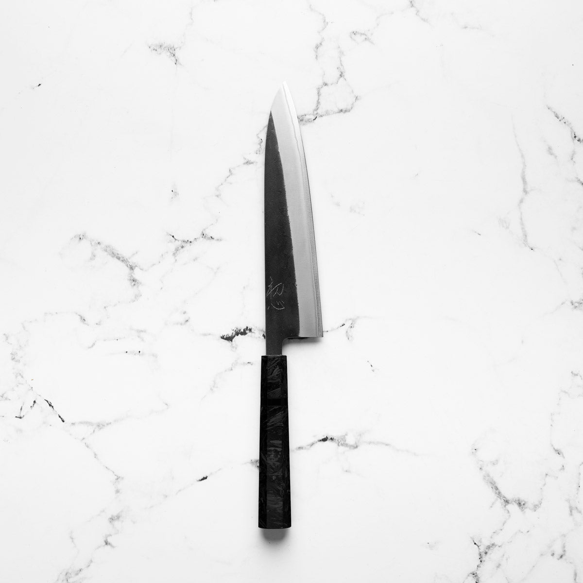 Yoshikane (Hatsukokoro) White 2 Kurouchi Nashiji Gyuto 210mm