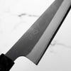 Yoshikane (Hatsukokoro) White 2 Kurouchi Nashiji Sujihiki 240mm - Dark Carbon Fibre - view 5