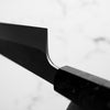 Yoshikane (Hatsukokoro) White 2 Kurouchi Nashiji Sujihiki 240mm - Dark Carbon Fibre - view 8