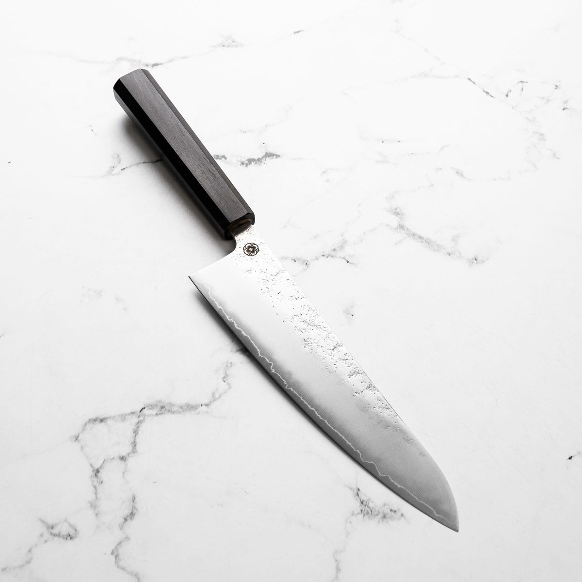 Hajimaru Ginsan Nashiji Gyuto 210mm - Mono Ebony