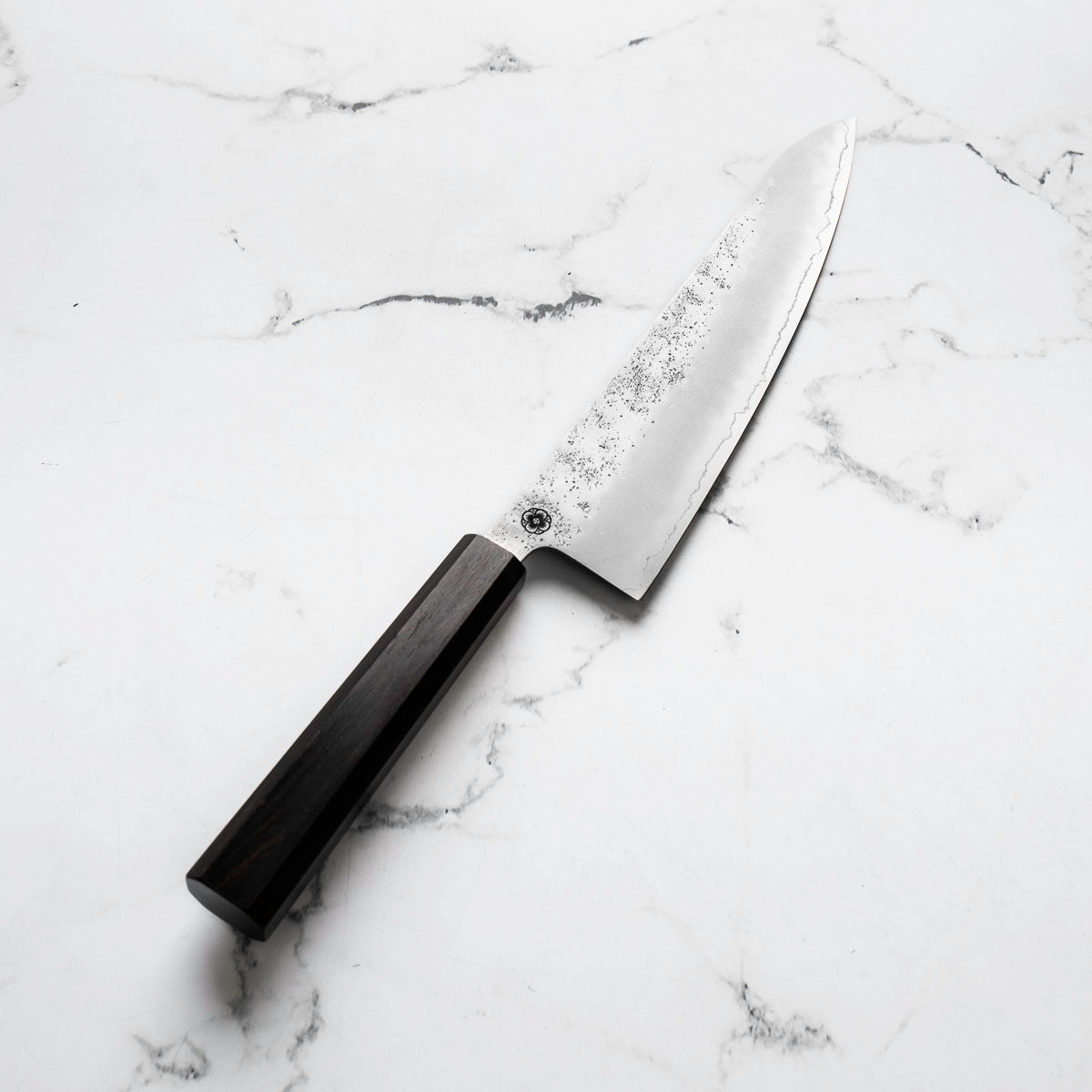 Hajimaru Ginsan Nashiji Gyuto 210mm - Mono Ebony