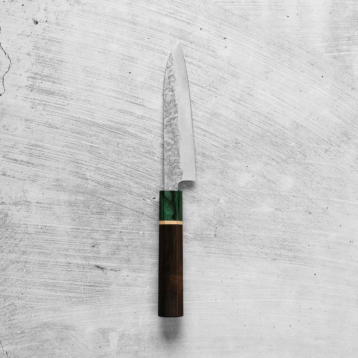 Makoto Kurosaki Samidorizuki SGSTRIX Petty 135mm – Chefs Edge