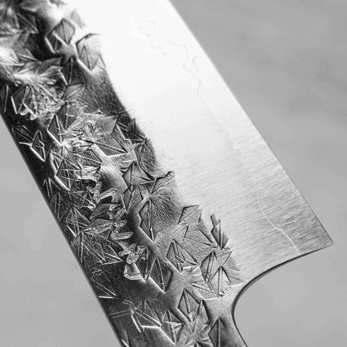 Makoto Kurosaki Samidorizuki SGSTRIX Petty 135mm – Chefs Edge
