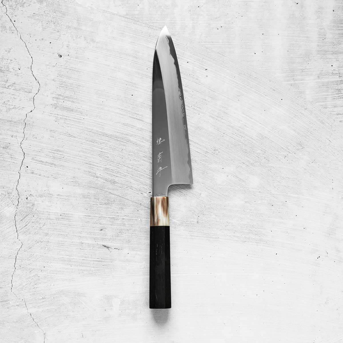 Nakagawa x Sakai Kikumori White 1 SS Clad Gyuto 210mm