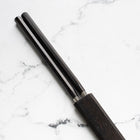 Hatsukokoro Ebony Moribashi Plating Chopsticks - 165mm