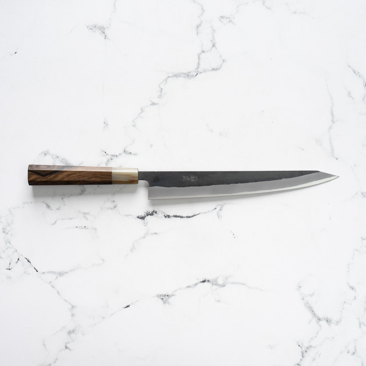 Seido "Kuro x Tadafusa White 2 Kurouchi Sujihiki 240mm - Persimmon