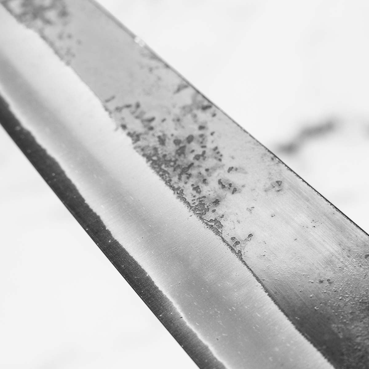 Seido "Kuro" x Tadafusa White 2 Kurouchi Sujihiki 270mm - Persimmon