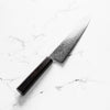 Hatsukokoro Ryuhyo Migaki SG2 Damascus Kiritsuke Gyuto 210mm -  Ebony