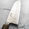 Tsunehisa Ginsan Geppaku Santoku 165mm