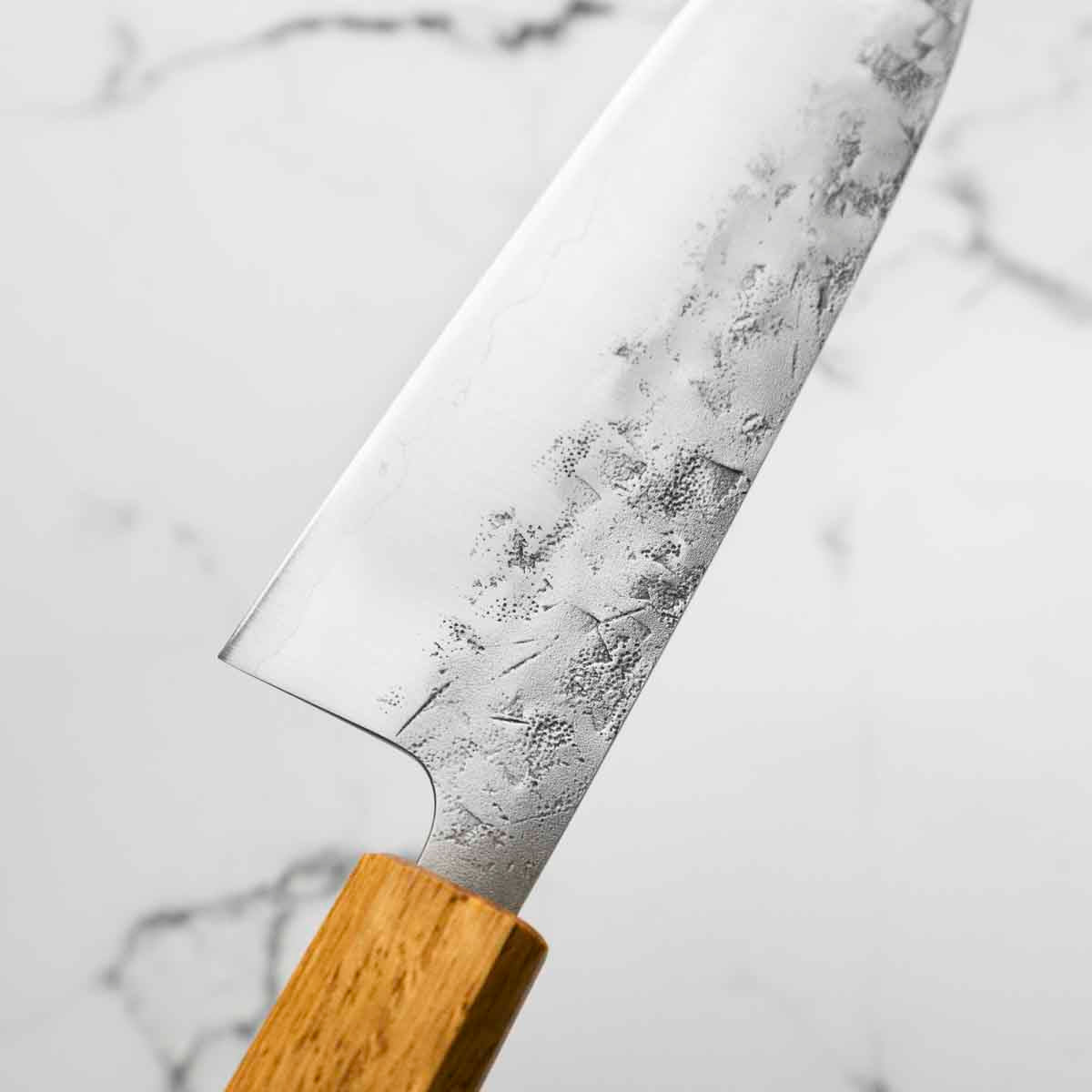 Tsunehisa SLD Washiji Santoku 165mm – Chefs Edge - Handmade
