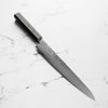 Touroku Sakai Kagayaki VG10 Damascus Tsuchime Sujihiki 240mm