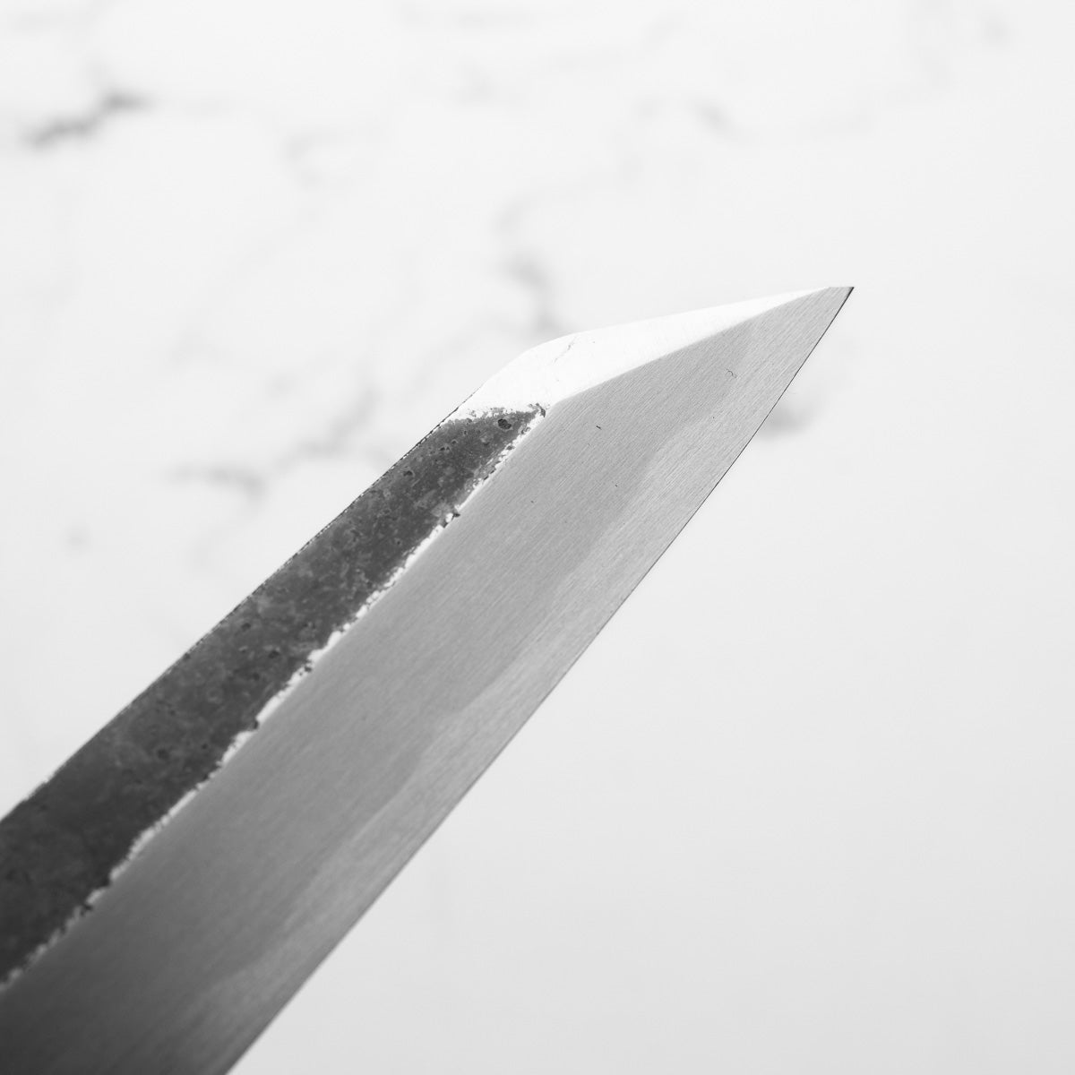 Sakai Kikumori "Kikuzuki Kuro" Kiritsuke Yanagiba 270mm - Persimmon - view 7