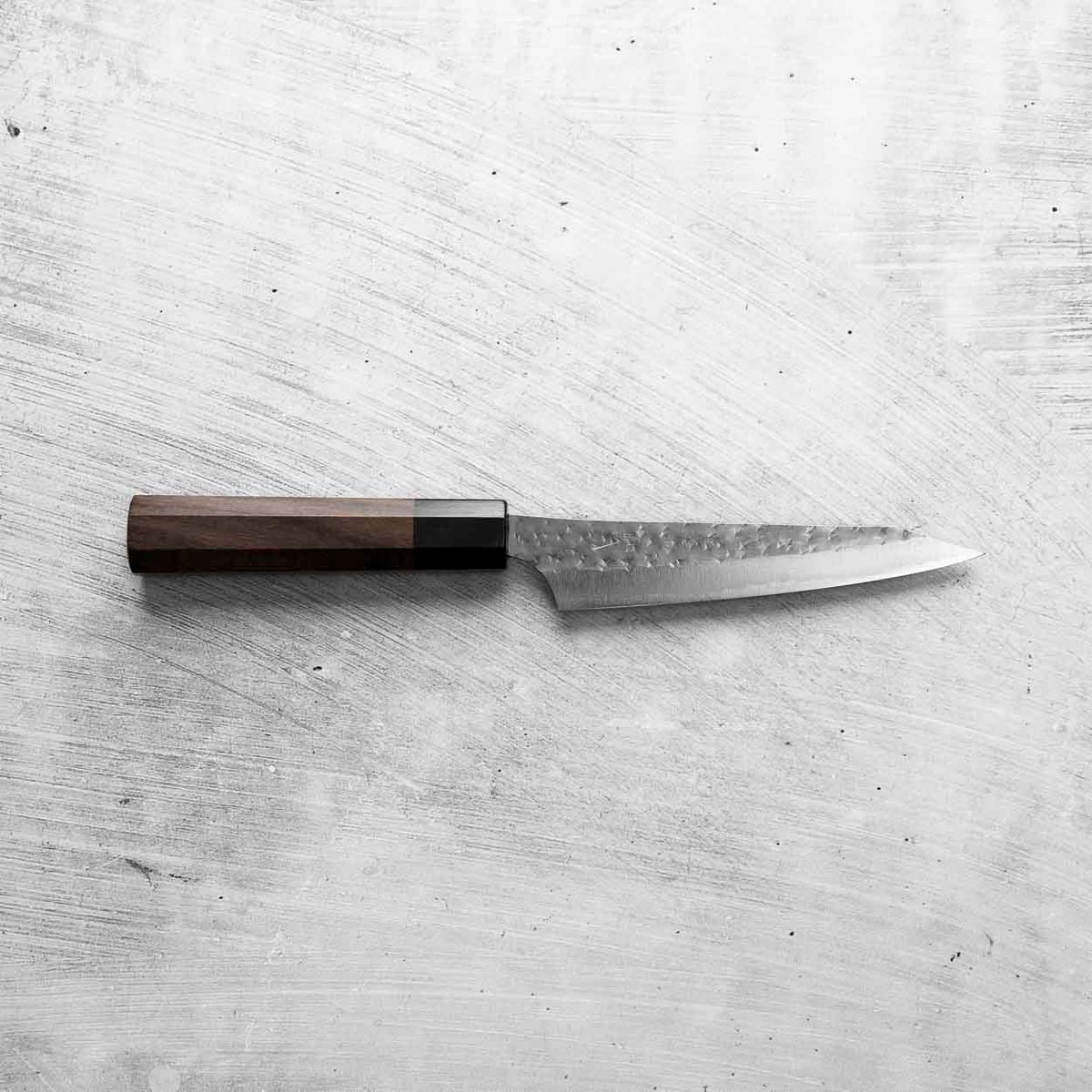 Yu Kurosaki AS Kokusen Petty 130mm - Rosewood - blade detail