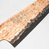 Hatsukokoro Hinotori V-Toku 2 Rainbow Damascus Petty 150mm - Dark Carbon Fibre