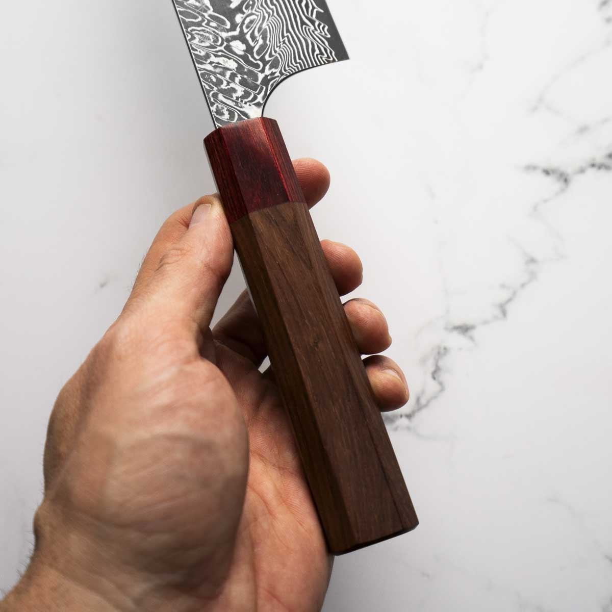 Yoshimi Kato SG2 Damascus Bunka 165mm – Chefs Edge - Handmade