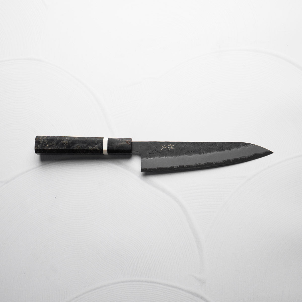 Tsunehisa Kurouchi Blue Super Nashiji Gyuto 180mm - Maple