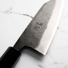 Hatsukokoro Kurokaze Blue 2 Kurouchi Double Bevel Kiritsuke Deba 150mm
