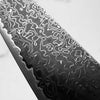 Hatsukokoro Ryuhyo Kurozome SG2 Damascus Kiritsuke Gyuto 210mm -  Persimmon