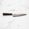 Hatsukokoro Kujaku V-Toku 2 Rainbow Damascus Gyuto 240mm - Sandalwood