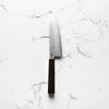 Hajimaru Ginsan Nashiji Santoku 170mm - Ebony