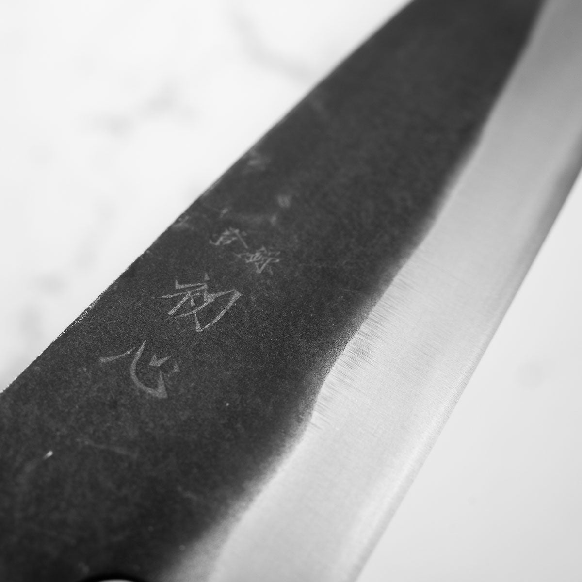 Hatsukokoro Blue 2 Kurouchi Santoku 165mm - Blade Only