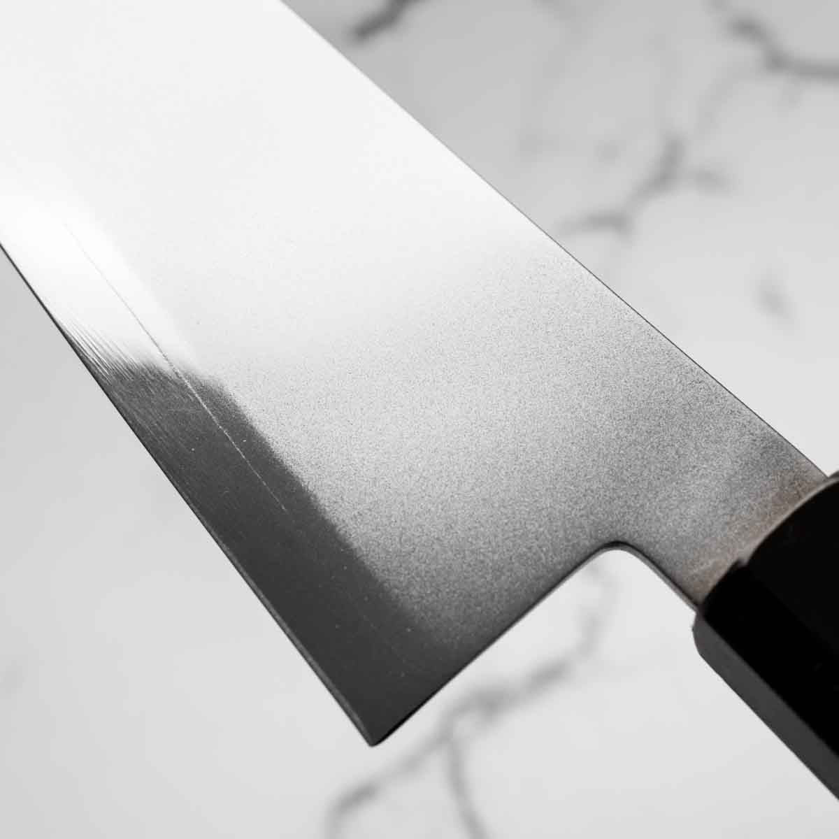 Hatsukokoro Kaijin Blue 2 Stainless Clad Gyuto 210mm - Mono Ebony